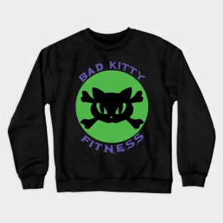 Bad Kitty Fitness Logo Crewneck Sweatshirt
